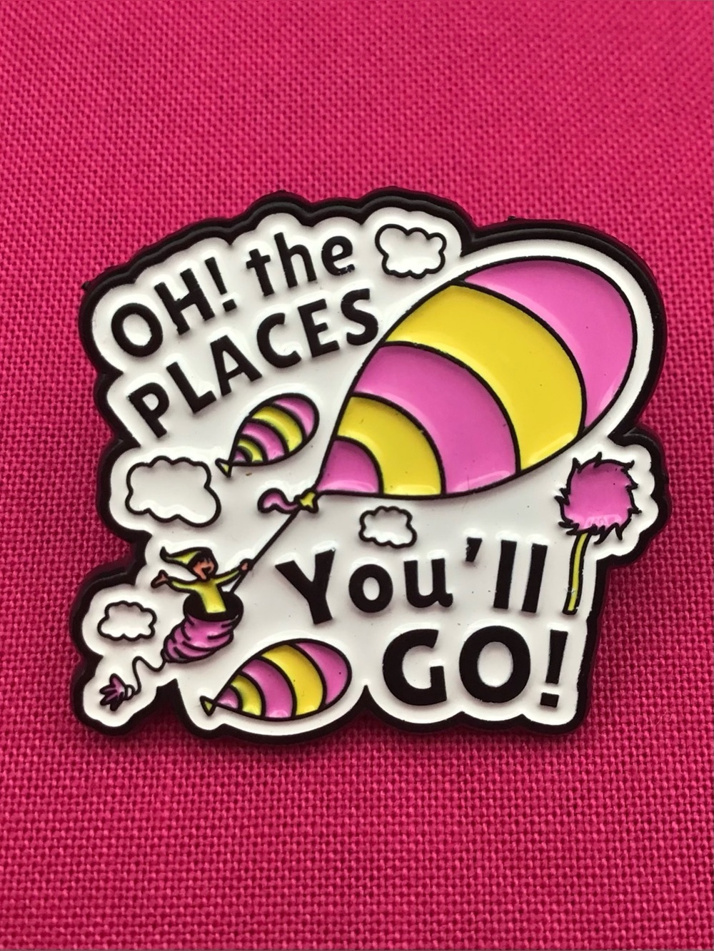 Seuss Enamel Pin